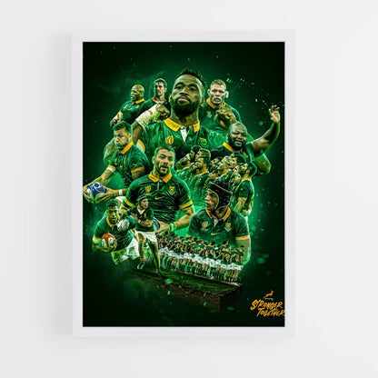 springboks-18 cadre Blanc