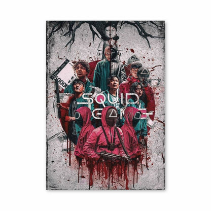 Poster zur Squid Game-Serie