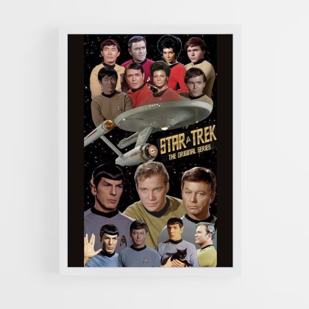 Vintages Star Trek Poster