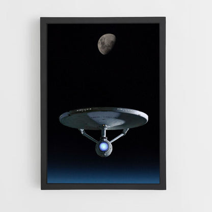 Star Trek Mond Poster