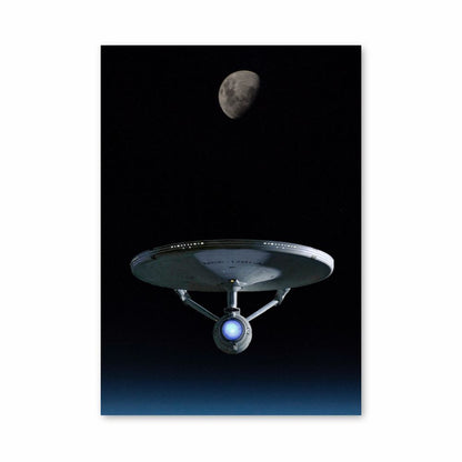 Star Trek Mond Poster