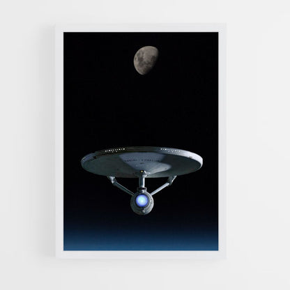 Star Trek Mond Poster