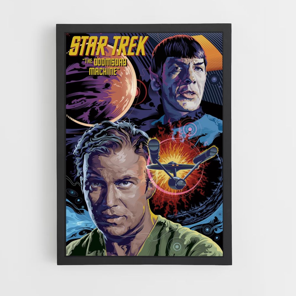 Star Trek-Zeichnungsposter