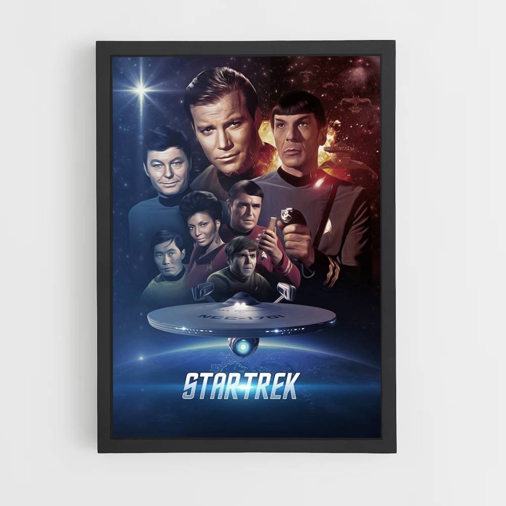 Poster Star Trek Ästhetik