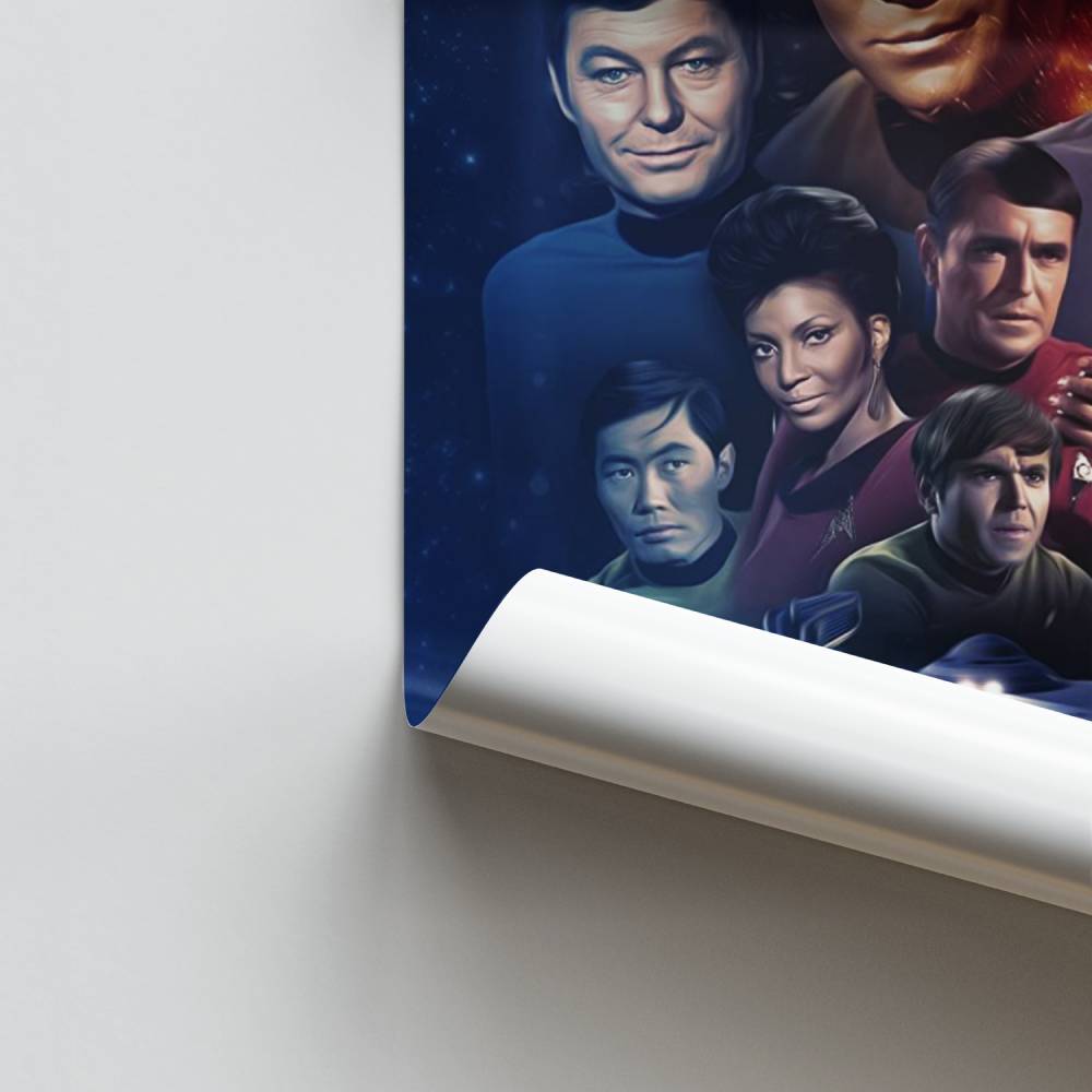 Poster Star Trek Ästhetik