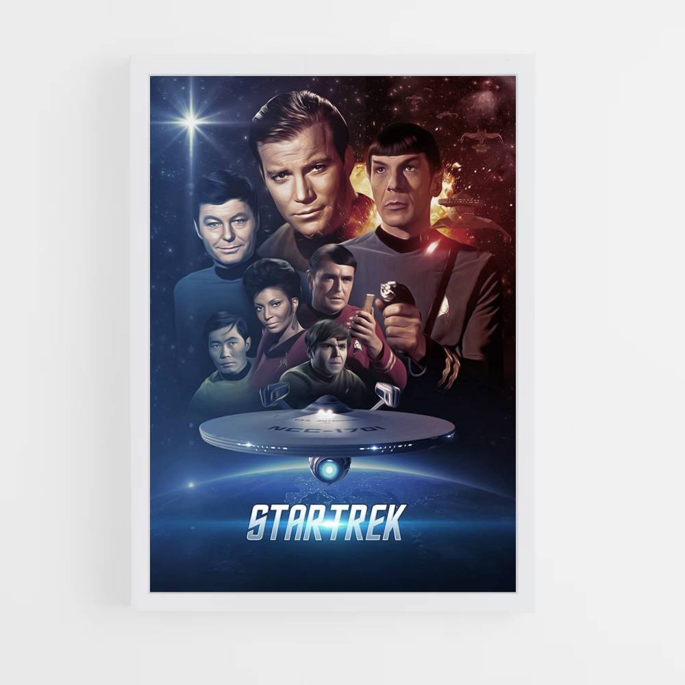 Poster Star Trek Ästhetik