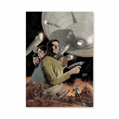 Poster Star Trek Cartoon