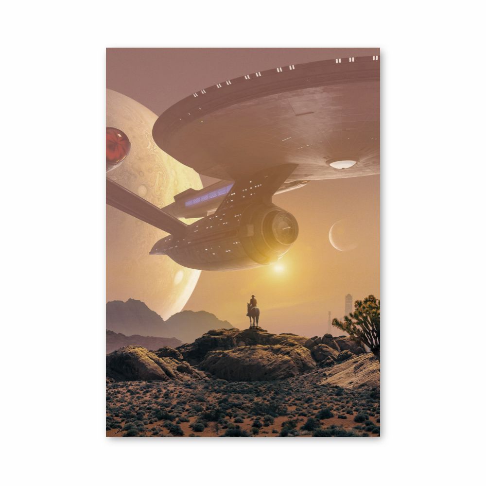 Poster Star Trek Schiff