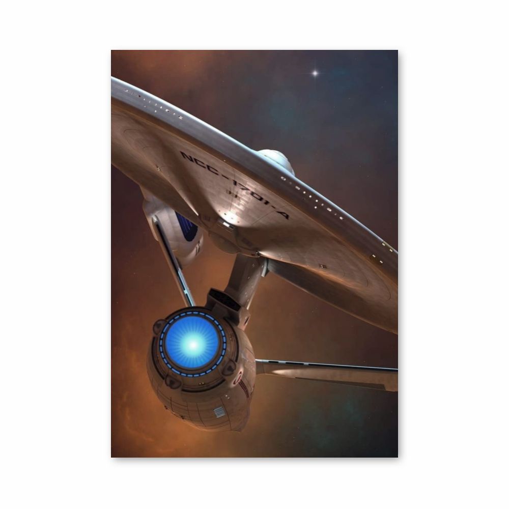 Poster USS Enterprise NCC-1701