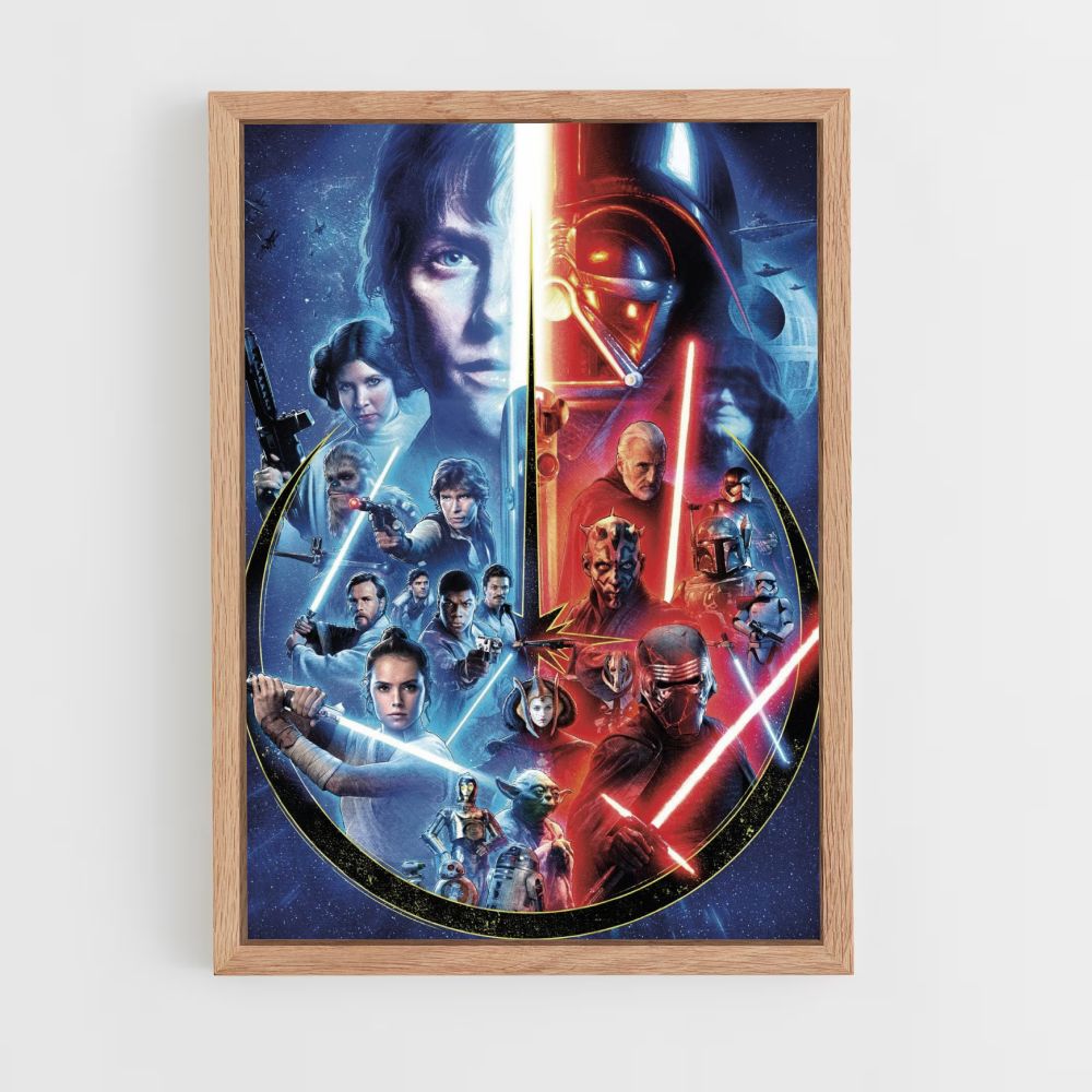 Poster Jedi vs. Sith