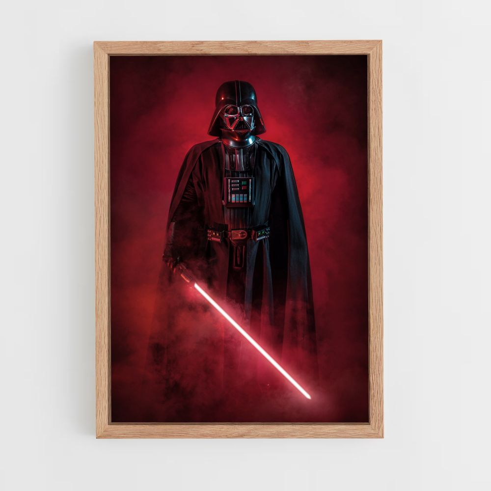 Darth Vader Lichtschwert Poster