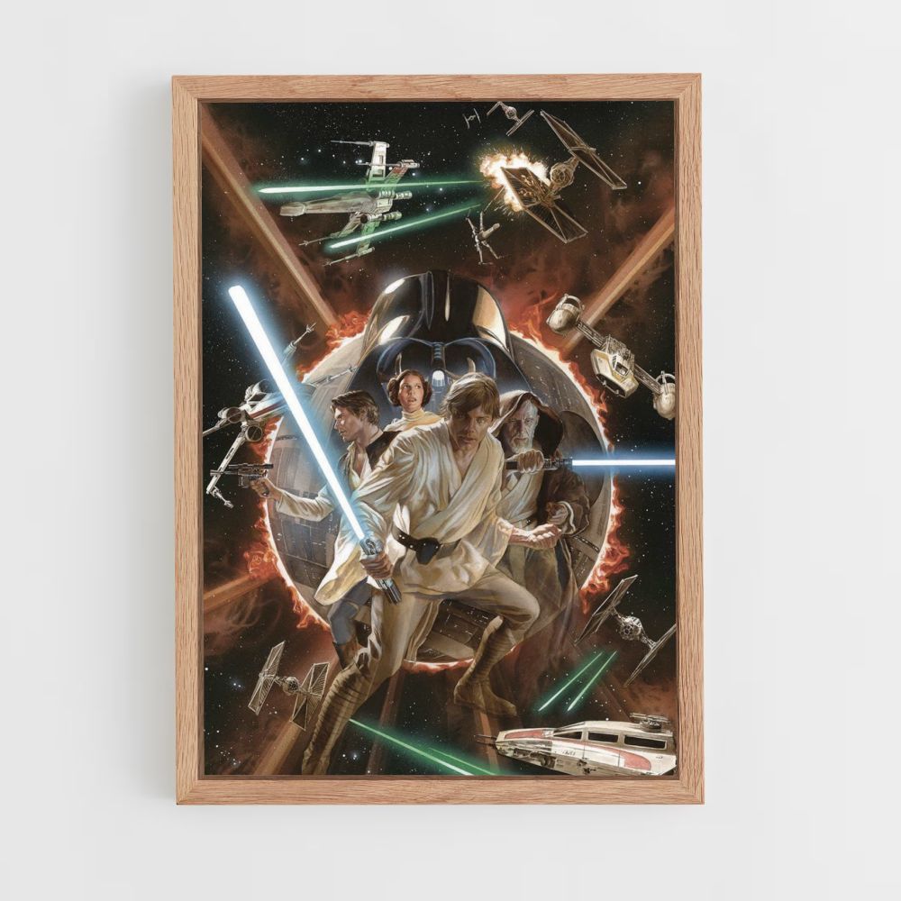 Poster Star Wars Comics