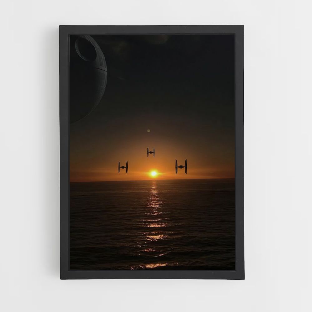 Poster Star Wars-Schiffe