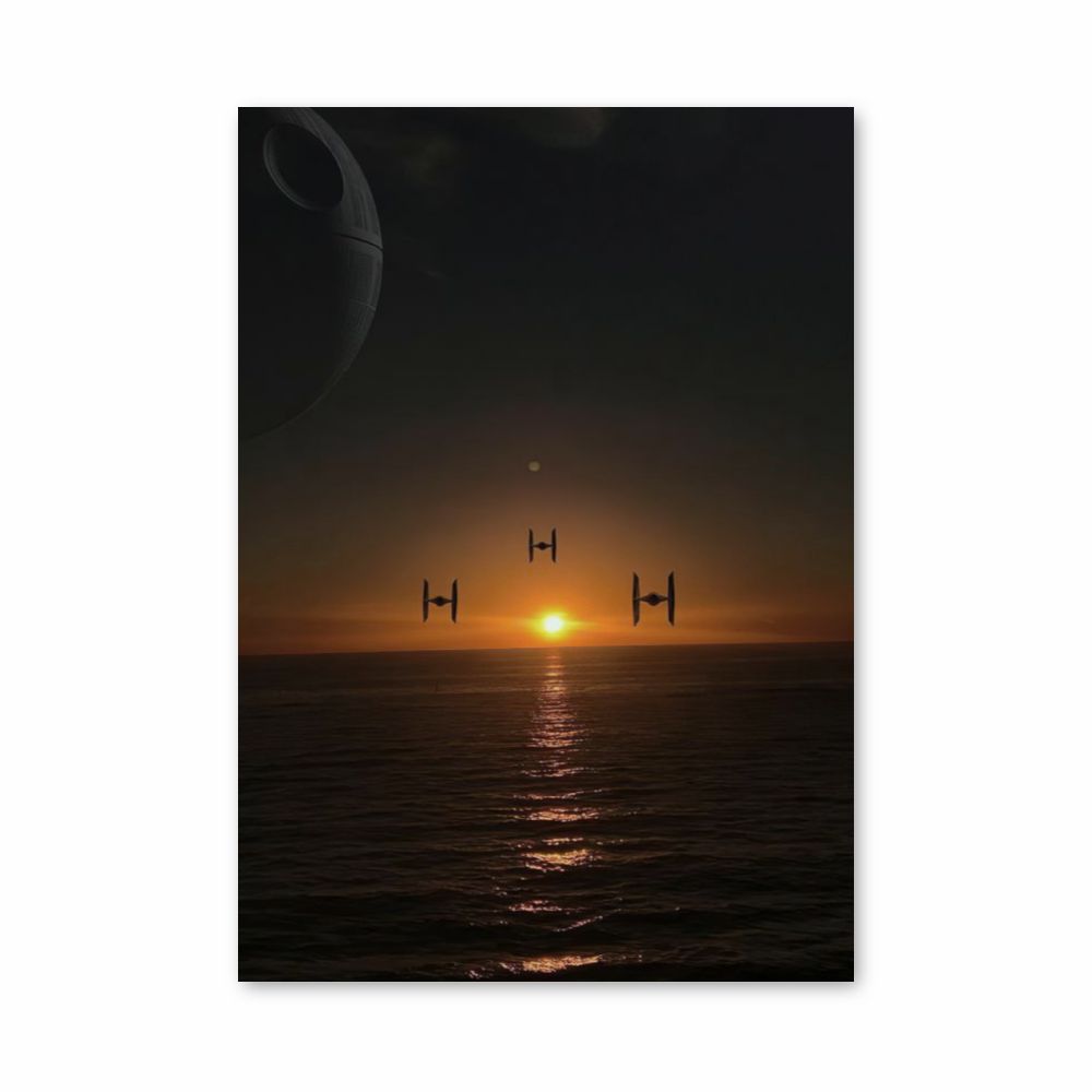 Poster Star Wars-Schiffe