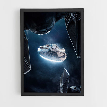 Poster Millennium Falcon Speed