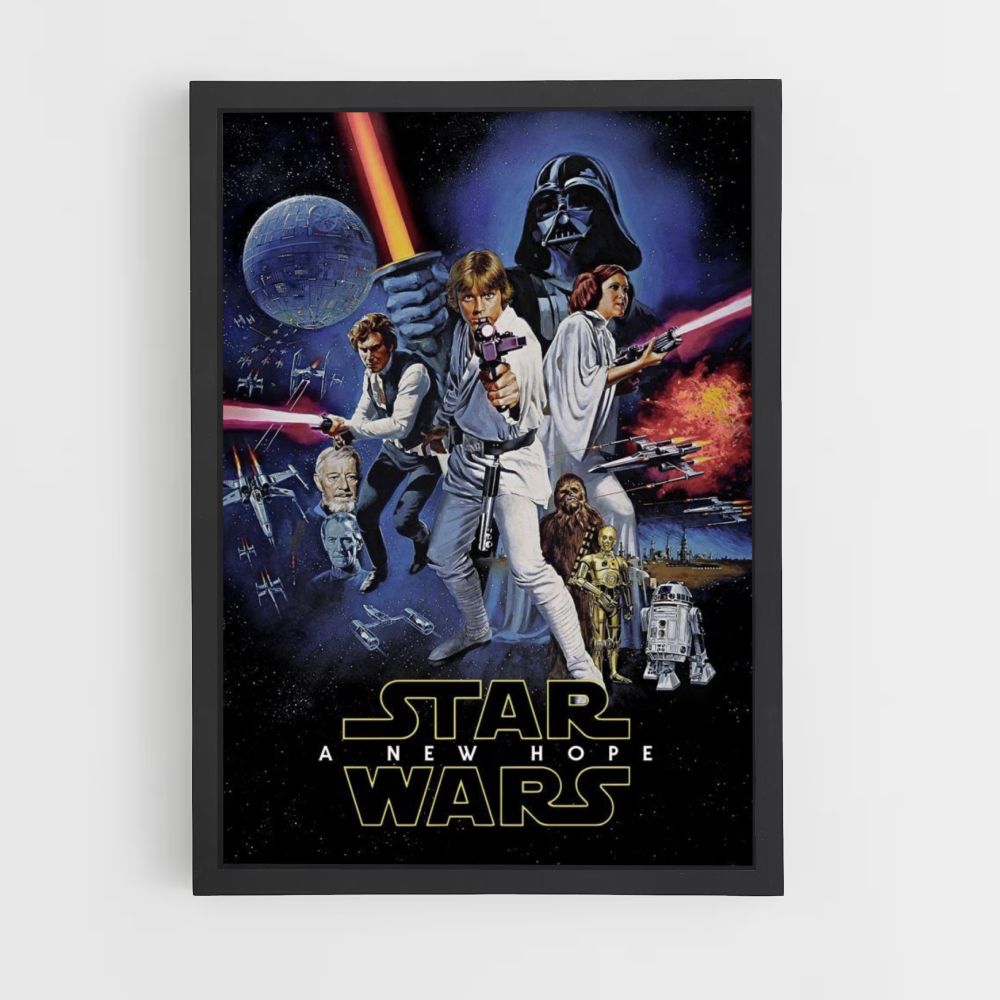 Poster Star Wars Neue Hoffnung