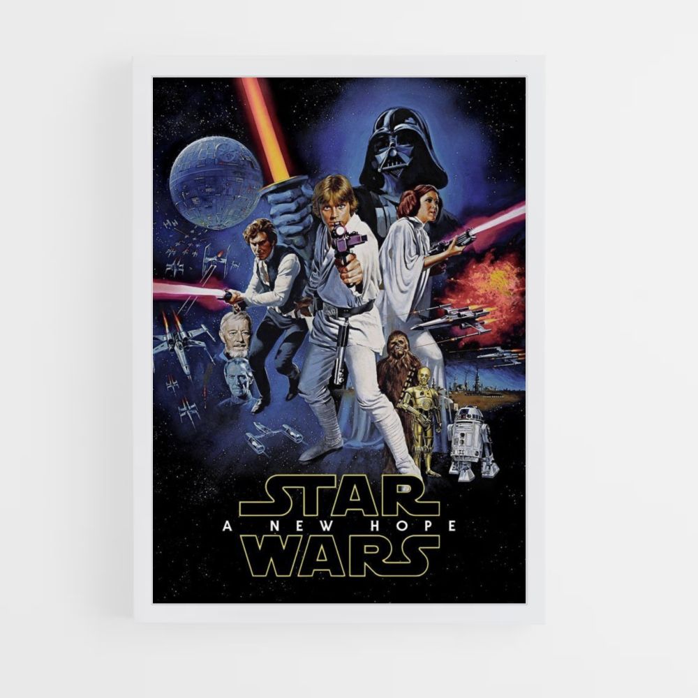 Poster Star Wars Neue Hoffnung