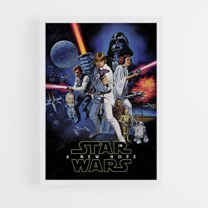 Poster Star Wars Neue Hoffnung