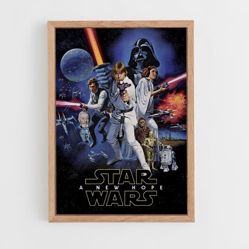 Poster Star Wars Neue Hoffnung