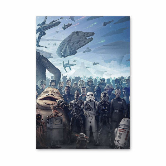 Poster Star Wars Krieg