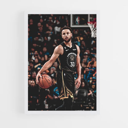 Poster Stephen Curry Dribbling