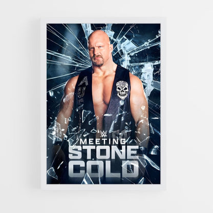 stone-cold-15 cadre Blanc