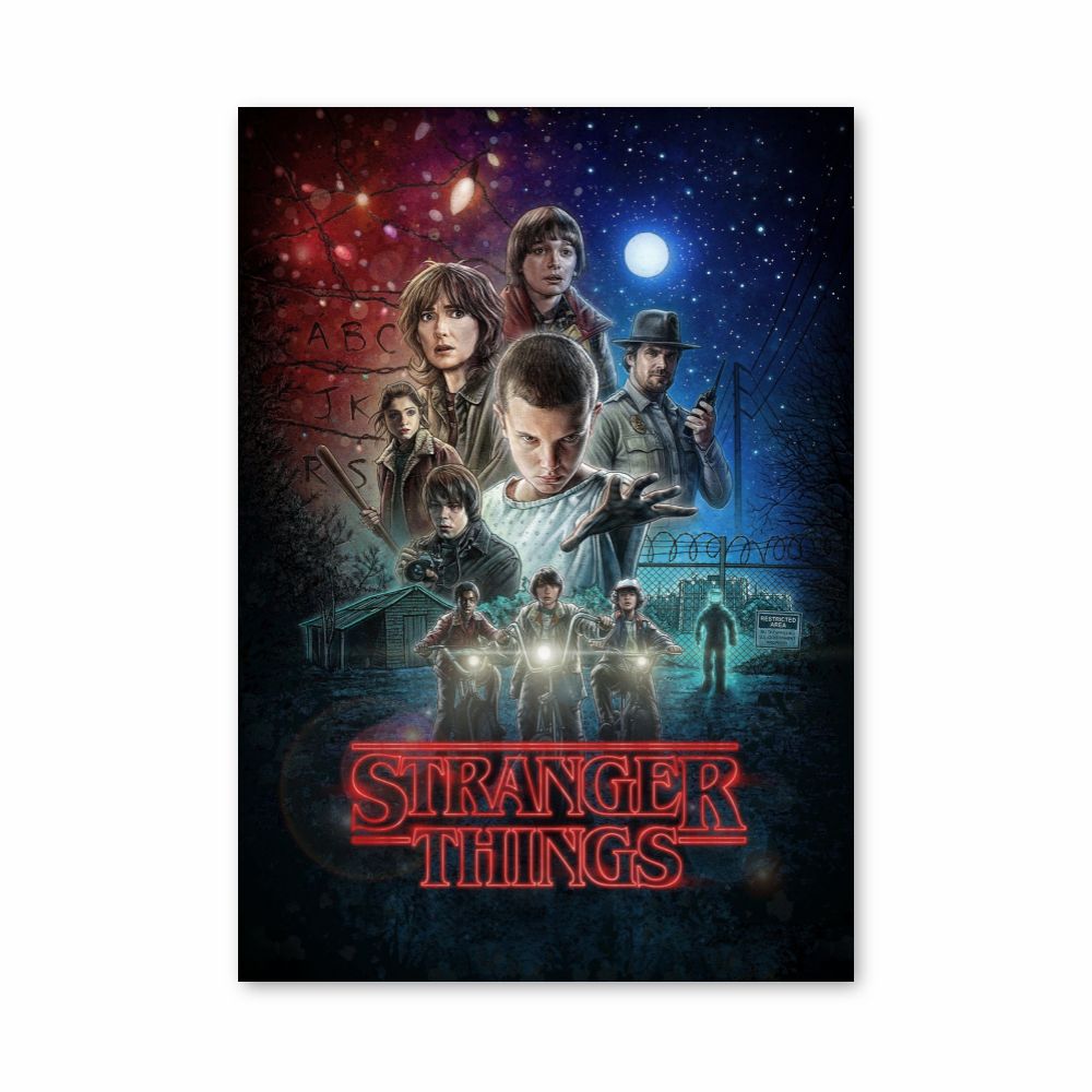 Stranger Things-Plakat