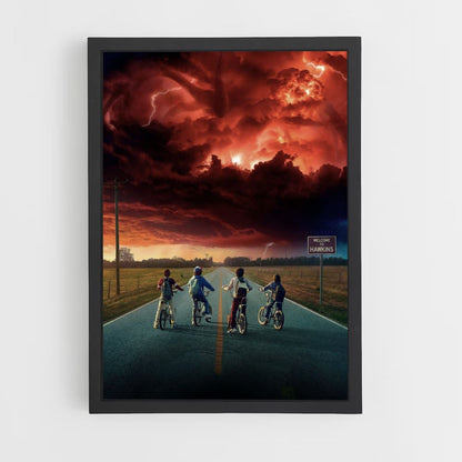 Poster Stranger Things Gewitter