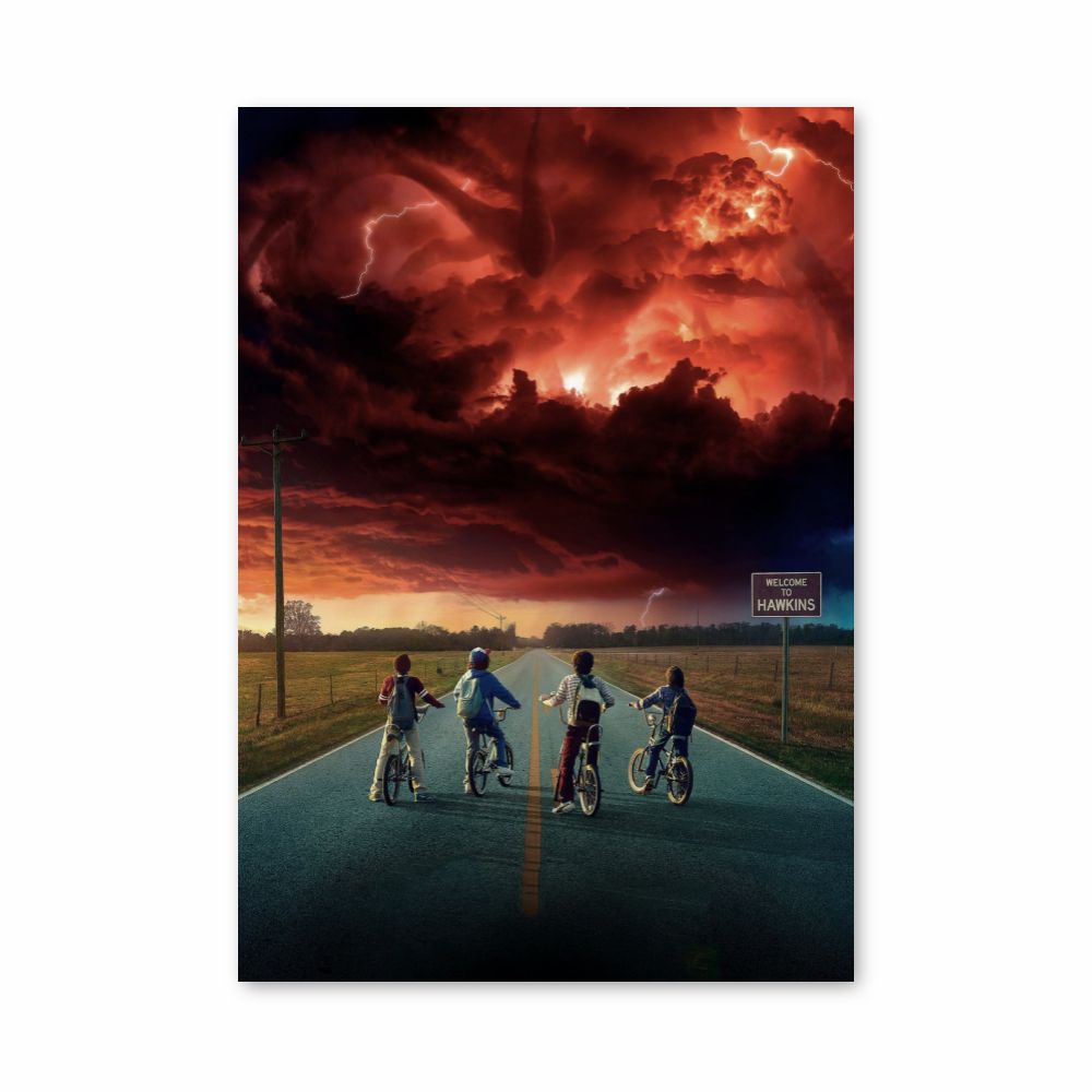 Poster Stranger Things Gewitter