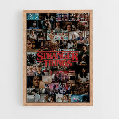 Fotoposter „Stranger Things“.