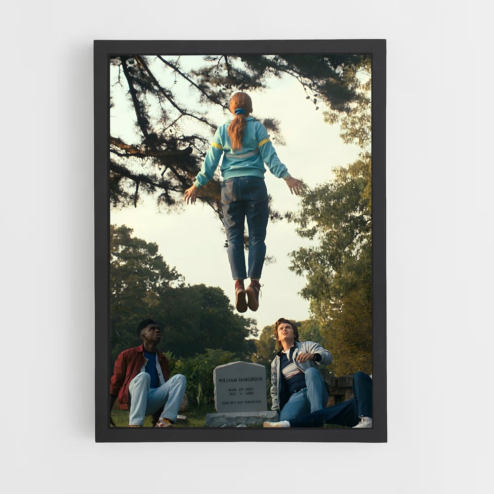stranger-things-8 cadre Noir