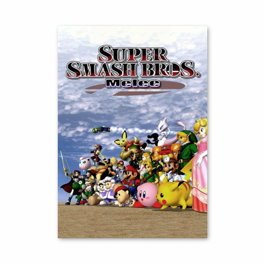 Poster Super Smash Bros. Melee