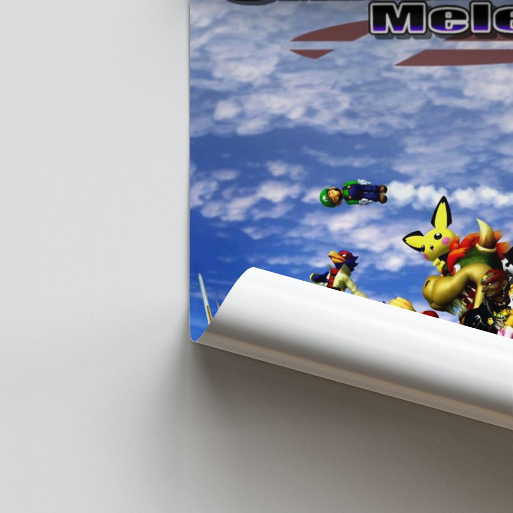 Poster Super Smash Bros. Melee