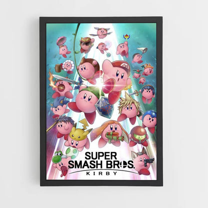 Poster Super Smash Kirby