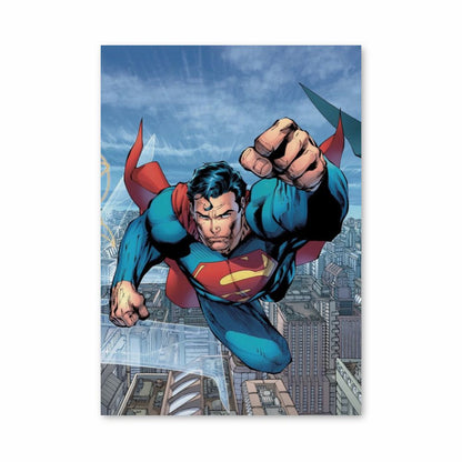 Poster Superman fliegt