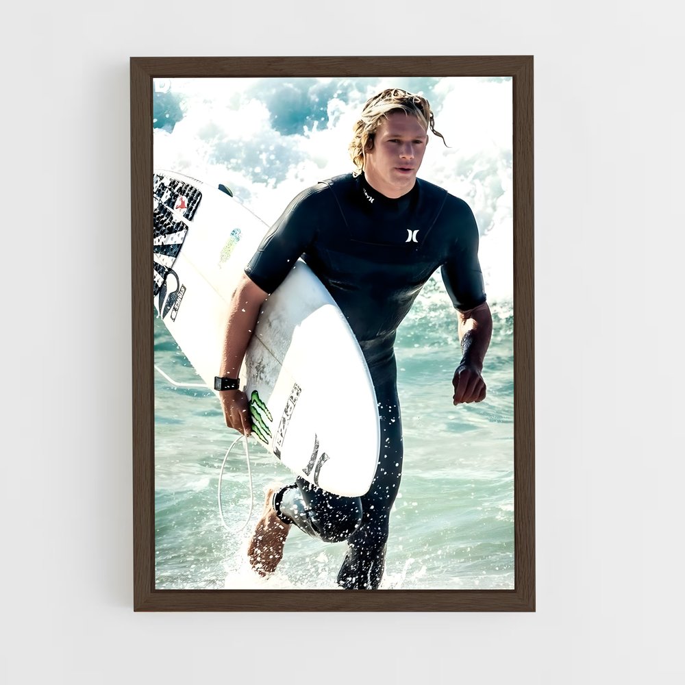 surf-17 cadre Bois foncé
