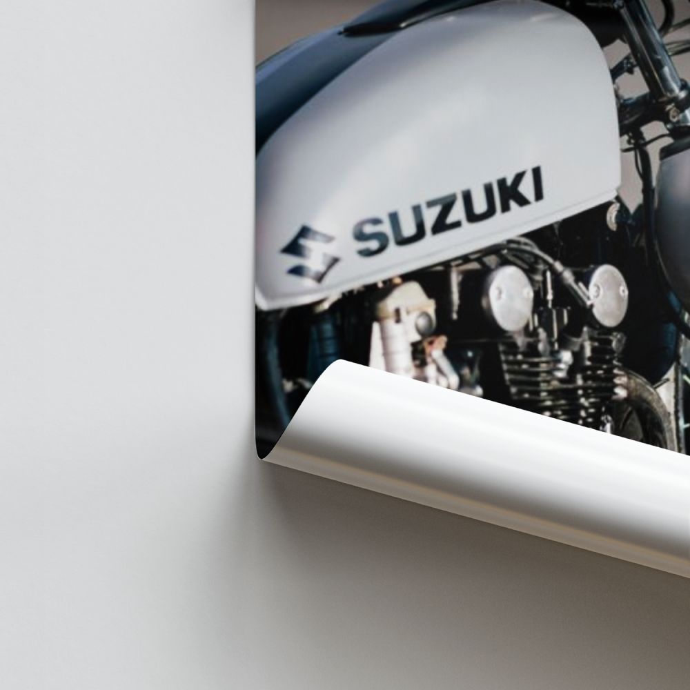 Suzuki Motorrad Poster