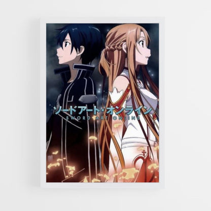 Poster Kirito und Asuna