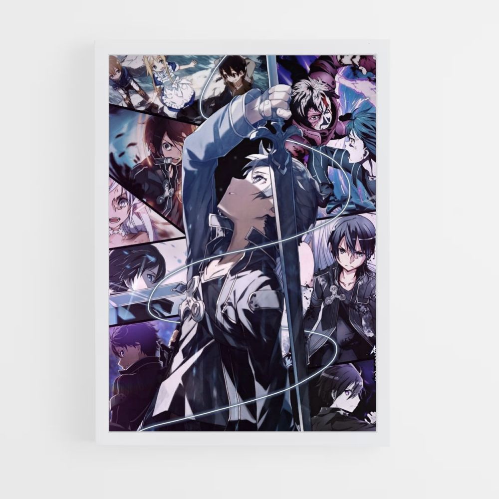 Poster Kirito Schwert