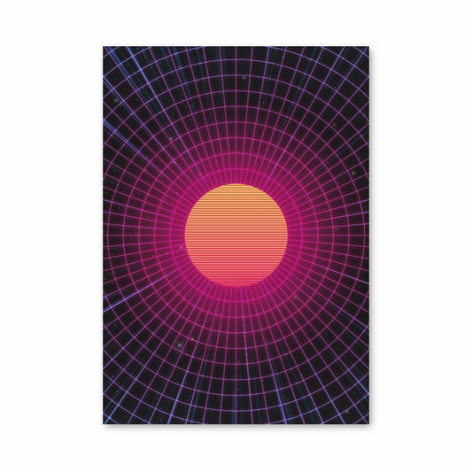 Poster Synthwave Sun