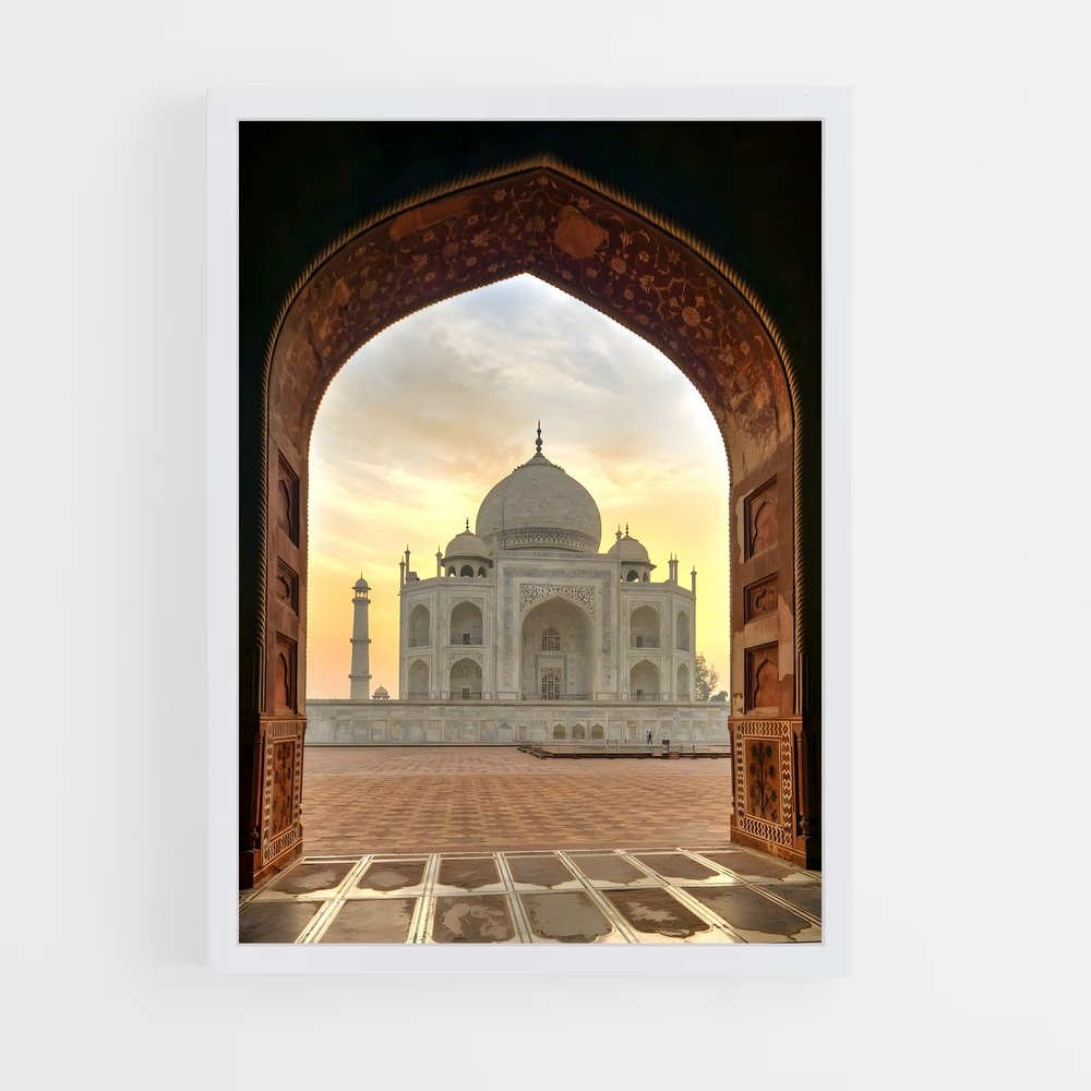 taj-mahal-7 cadre Blanc