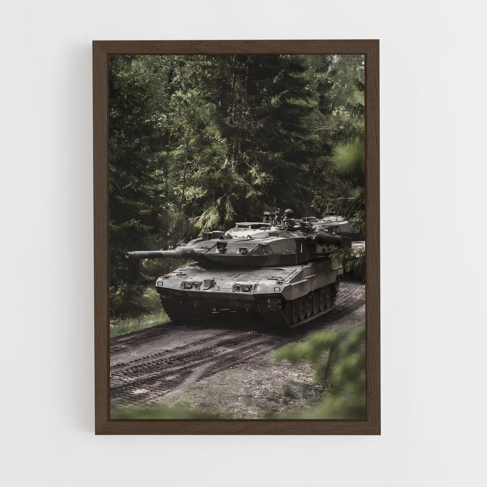 tanks-1 cadre Bois foncé