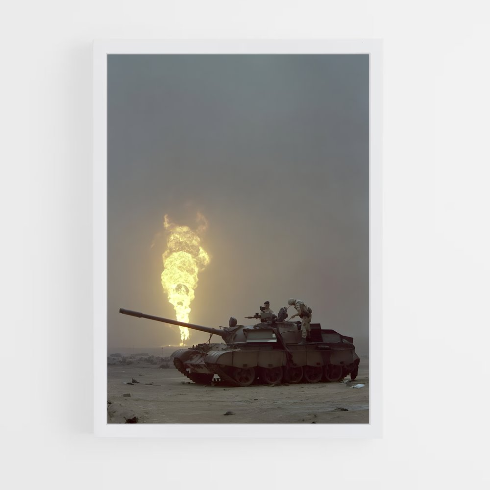 tanks-2 cadre Blanc