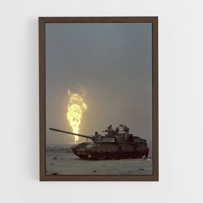 tanks-2 cadre Bois foncé