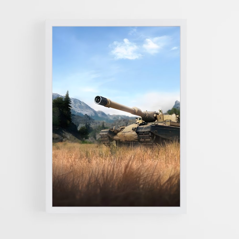 tanks-3 cadre Blanc