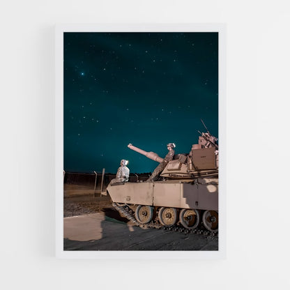 tanks-4 cadre Blanc