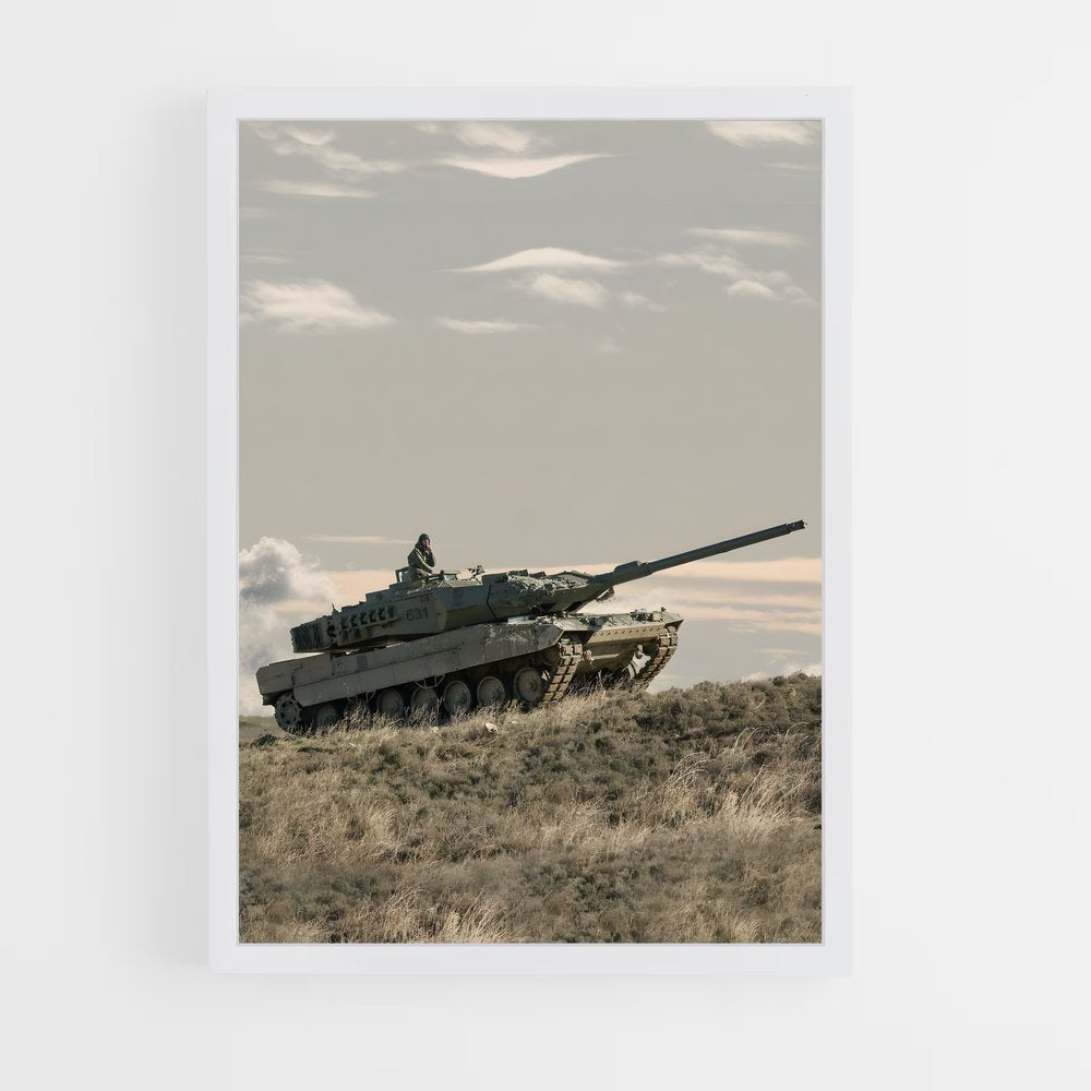 tanks-5 cadre Blanc