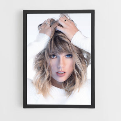 Poster Taylor Swift Weiß