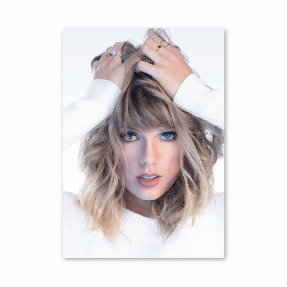 Poster Taylor Swift Weiß