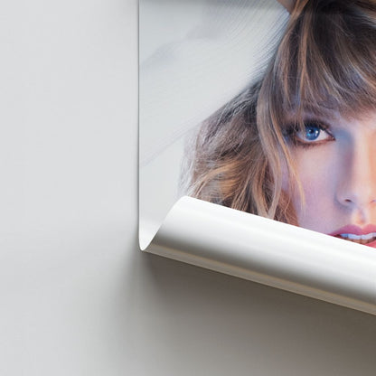 Poster Taylor Swift Weiß